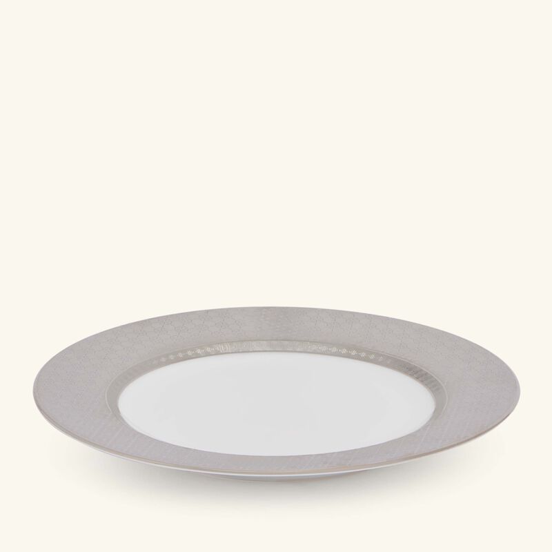bernardaud divine bread   butter plate round silver 16cm
