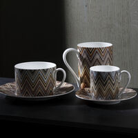 missoni home zig zag jarris coffee cup   saucer pattern