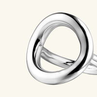 خاتم إيدول دو كريستوفل بريدج فضي - مقاس 55 خاتم إيدول دو كريستوفل بريدج فضي مقاس 55