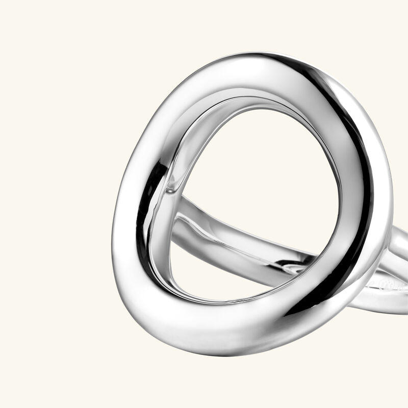 خاتم إيدول دو كريستوفل بريدج فضي - مقاس 55 خاتم إيدول دو كريستوفل بريدج فضي مقاس 55