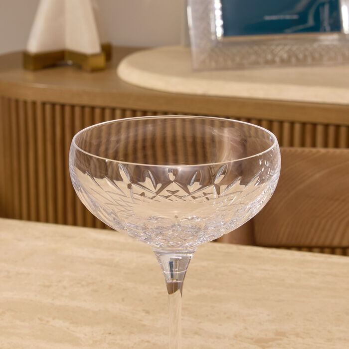 waterford lismore cocktail glasses clear set of 2