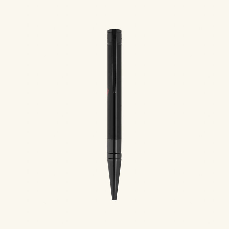 st dupont d initial memento mori ballpoint pen black