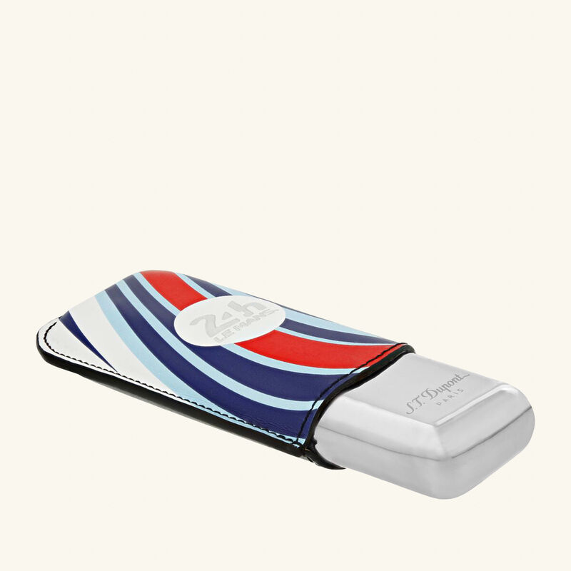 24H Le Mans Double Cigar Case st dupont 24h le mans double cigar case