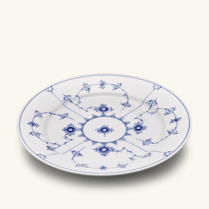 Blue Fluted Plain Dessert Plate Round White 22cm royal copenhagen blue fluted plain dessert plate round white 22cm