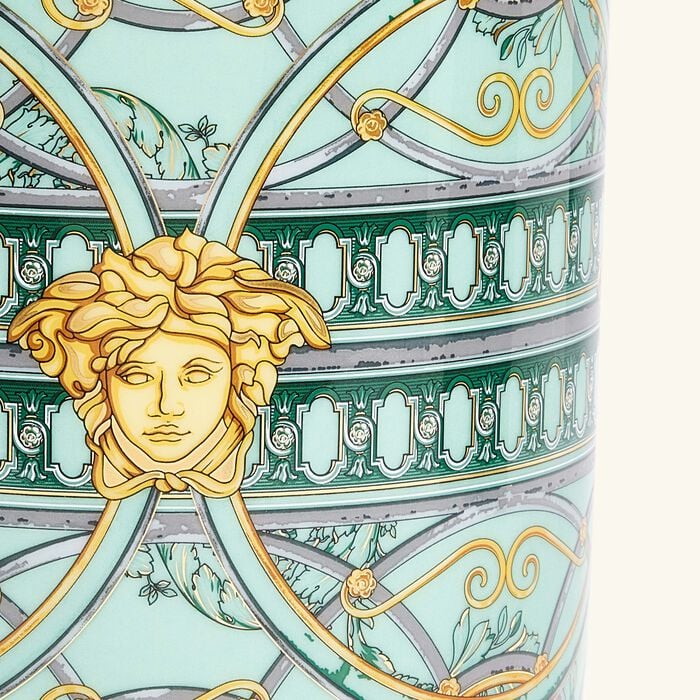 versace scala del palazzo verde vase small green