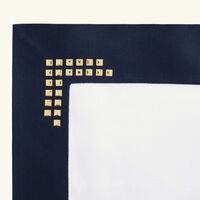 atelier houriatazi scalla placemat   napkin blue set of 4