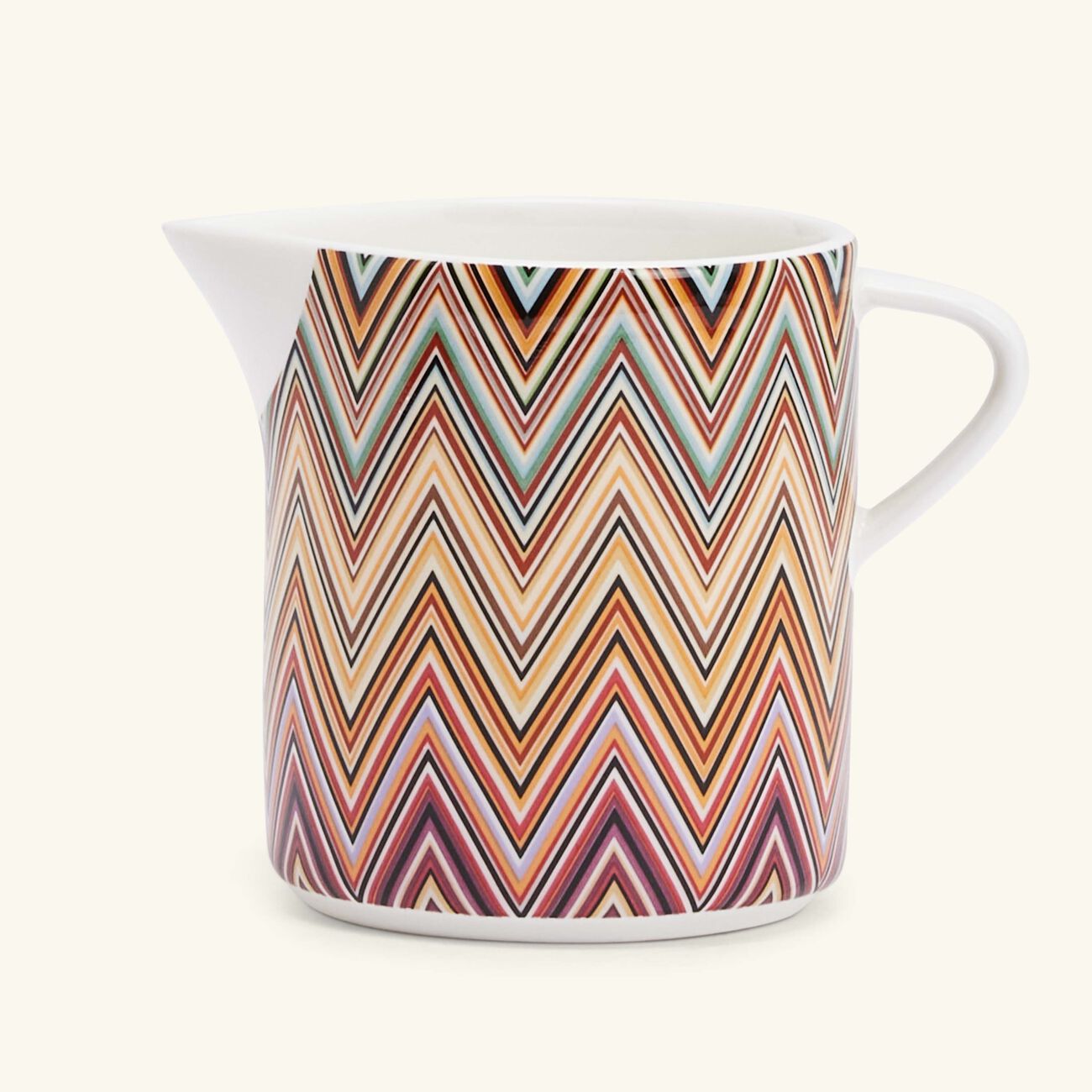 missoni home zigzag milk pitcher