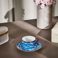 pinto paris lagon tea cup saucer blue