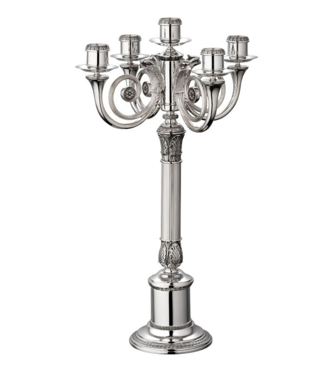 Malmaison Candelabra For Five Candles, large