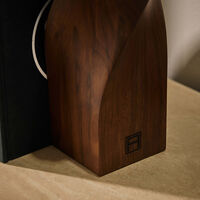 assouline twist bookend wood