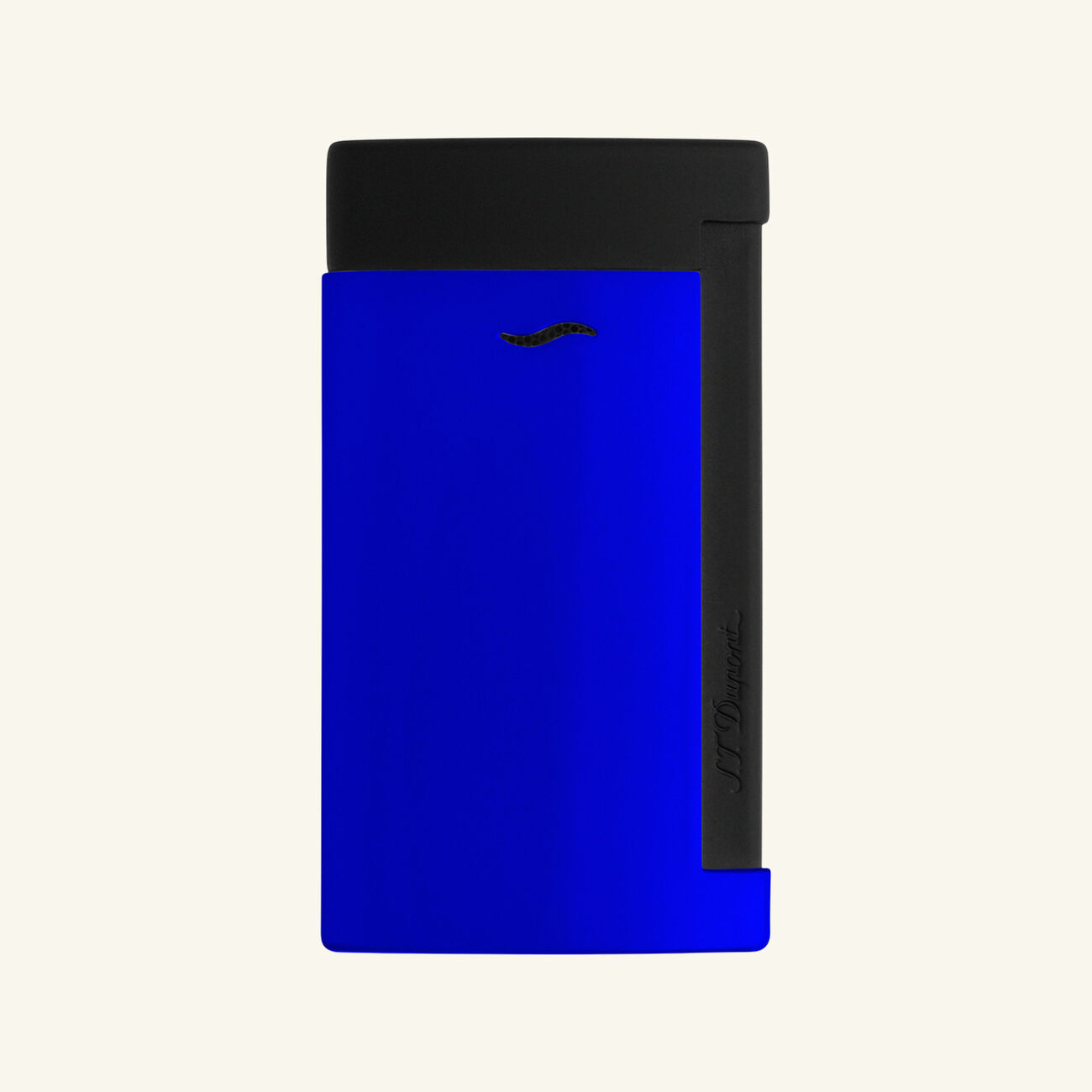 st dupont slim 7 lighter neon blue