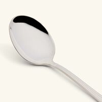 christofle aria salad serving spoon silver plated