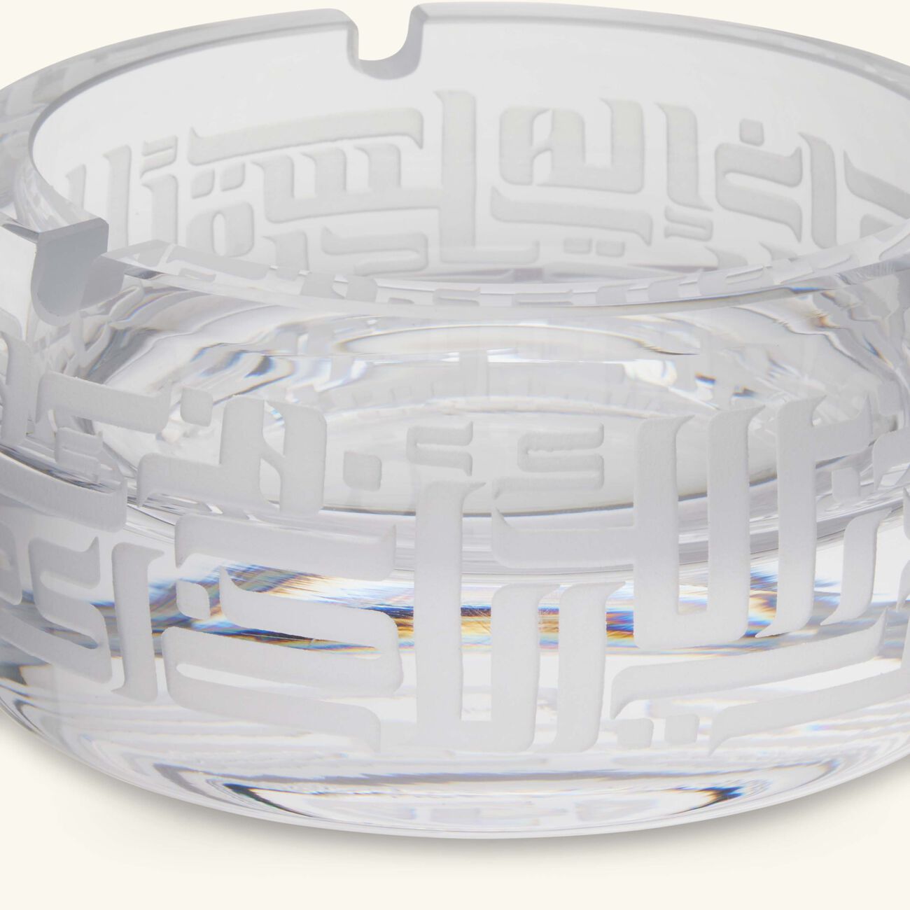 dimlaj dar ashtray round clear