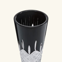 waterford lismore black vase medium black