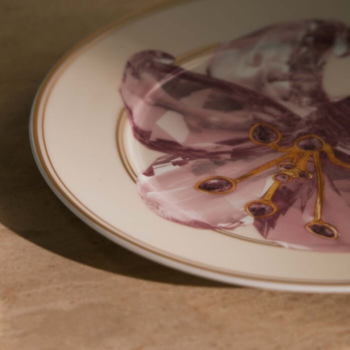 rosenthal idyllia bread butter plate round lily 18 cm
