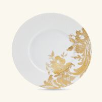 haviland stanislas dinner plate round gold 29cm