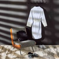 versace i love baroque bride bath robe white