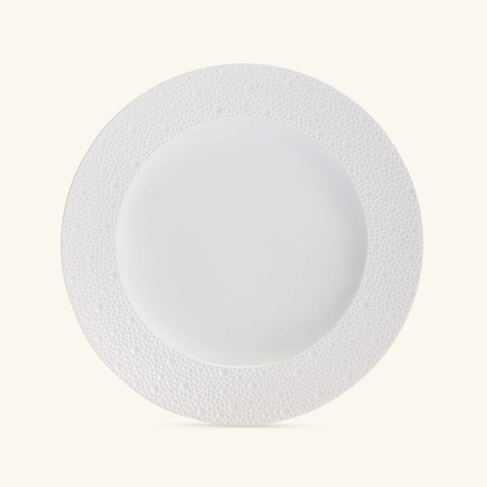 Ecume Soup Plate Round White 22cm