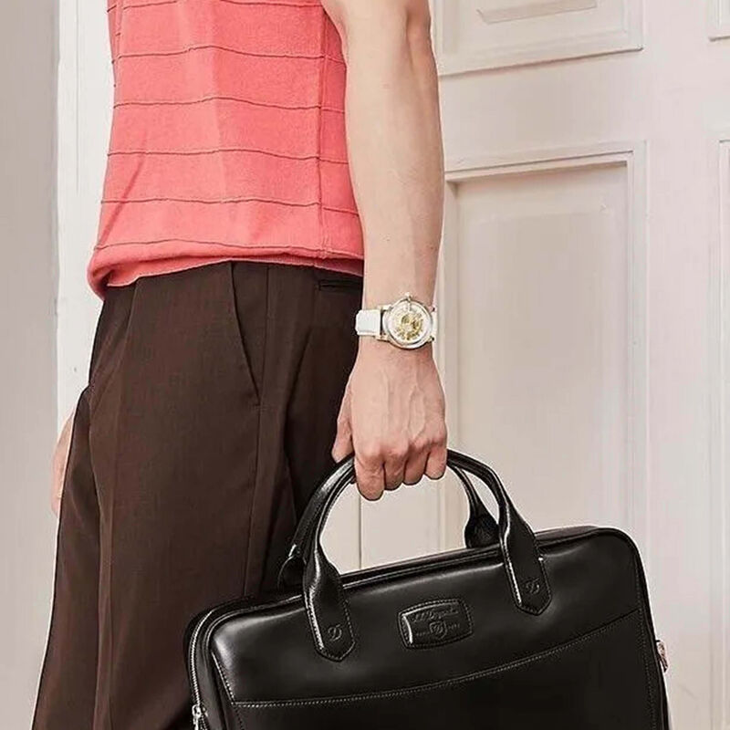 ساعة هايبر دوم بيضاء large