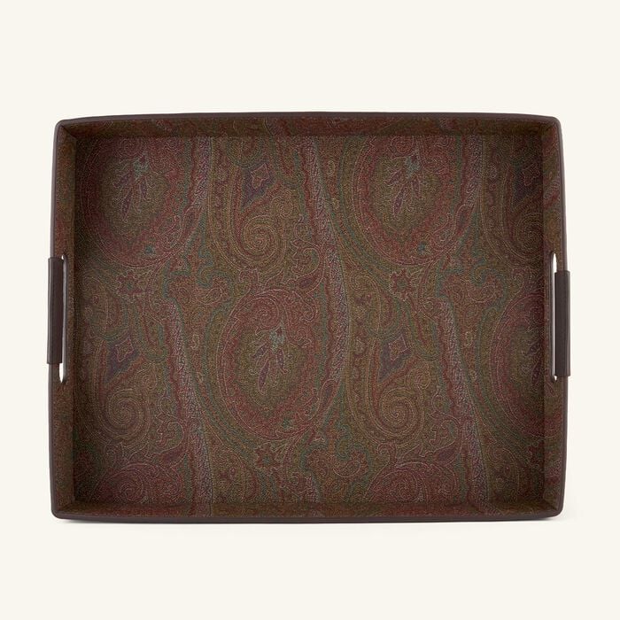 Arnica Serving Tray Square Brown 41x32cm etro arnica serving tray square brown 41x32cm