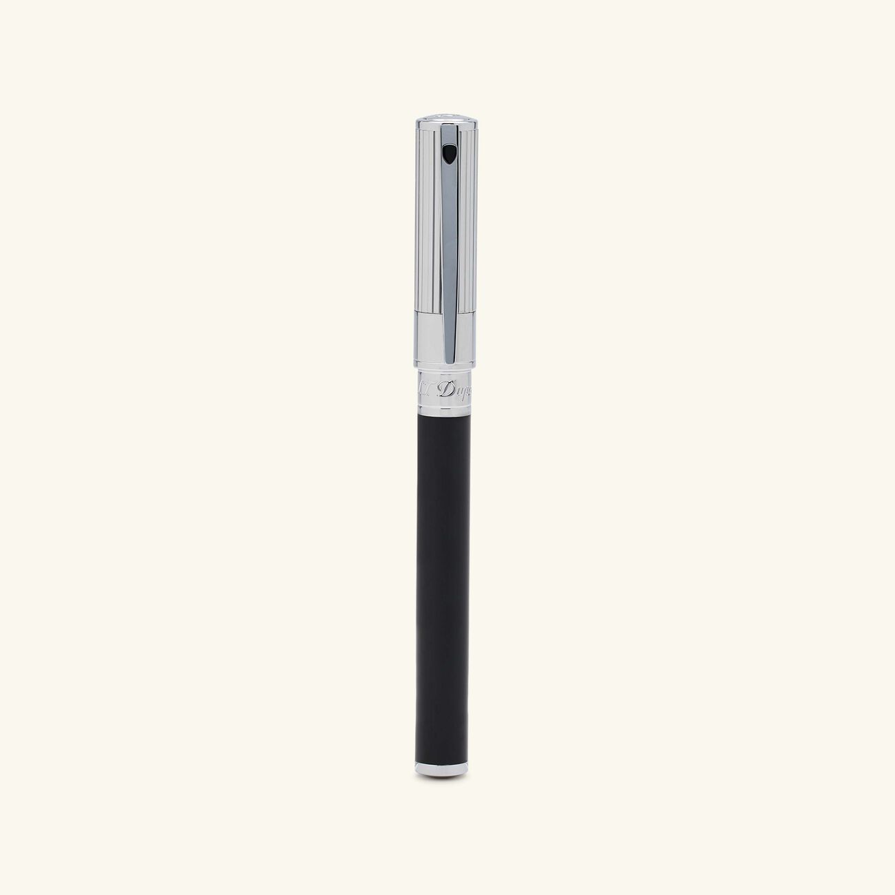 st dupont d initial rollerball pen black