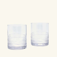 ralph lauren home remy double old fashioned drinking glass clear set of 2