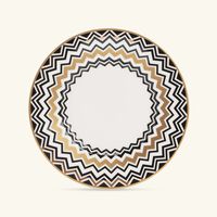 missoni home zig zag gold tea cup saucer gold set of 6