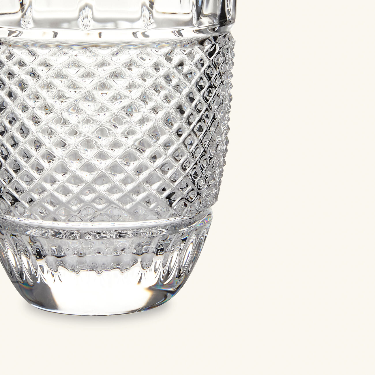 waterford mastercraft irish lace vase medium clear