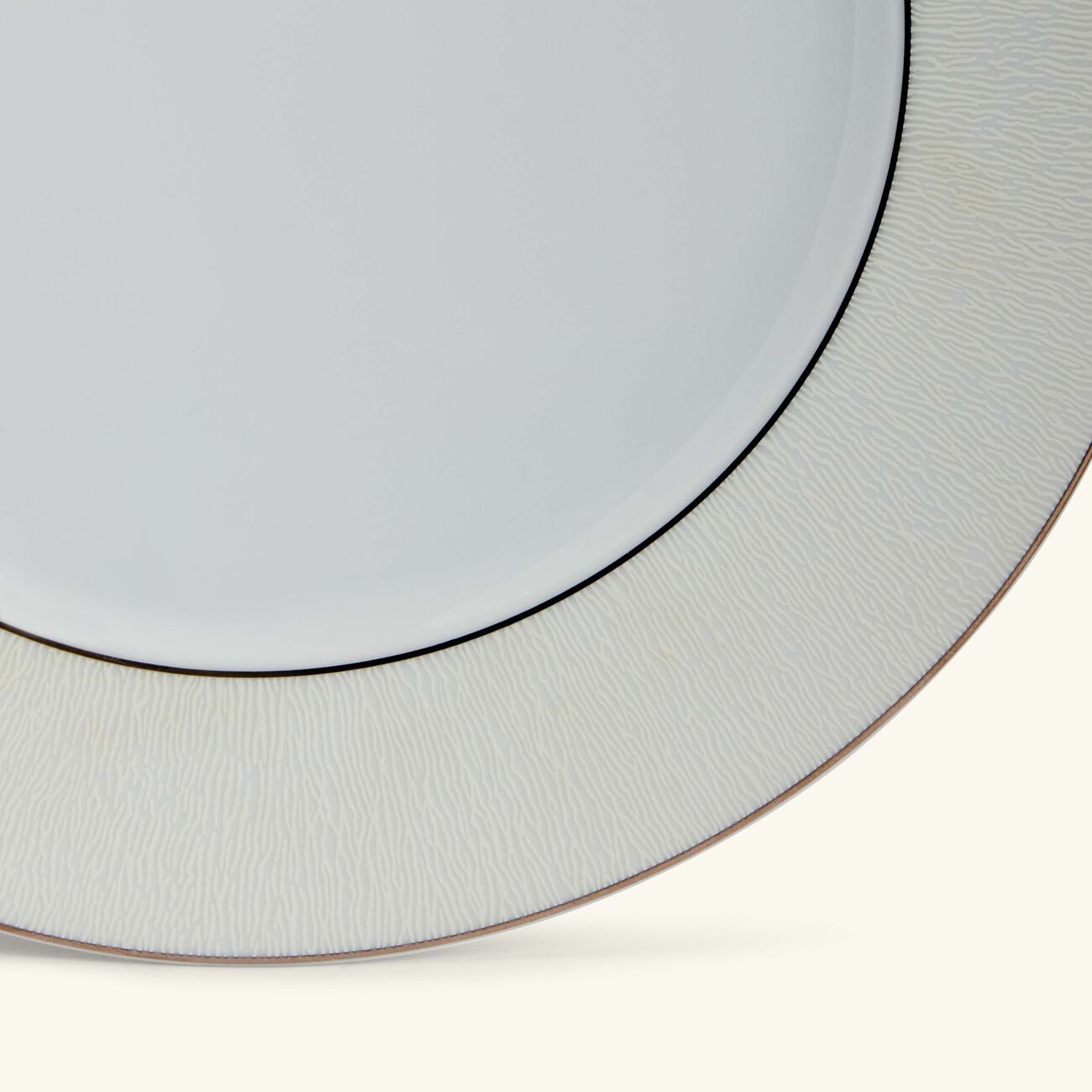 bernardaud dune dinner plate round 26cm