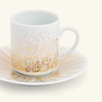 silsal tamrah by razan alazzouni dates spread bottom coffee cup   saucer gold set of 2