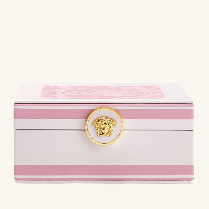 versace barocco jewelry box pink