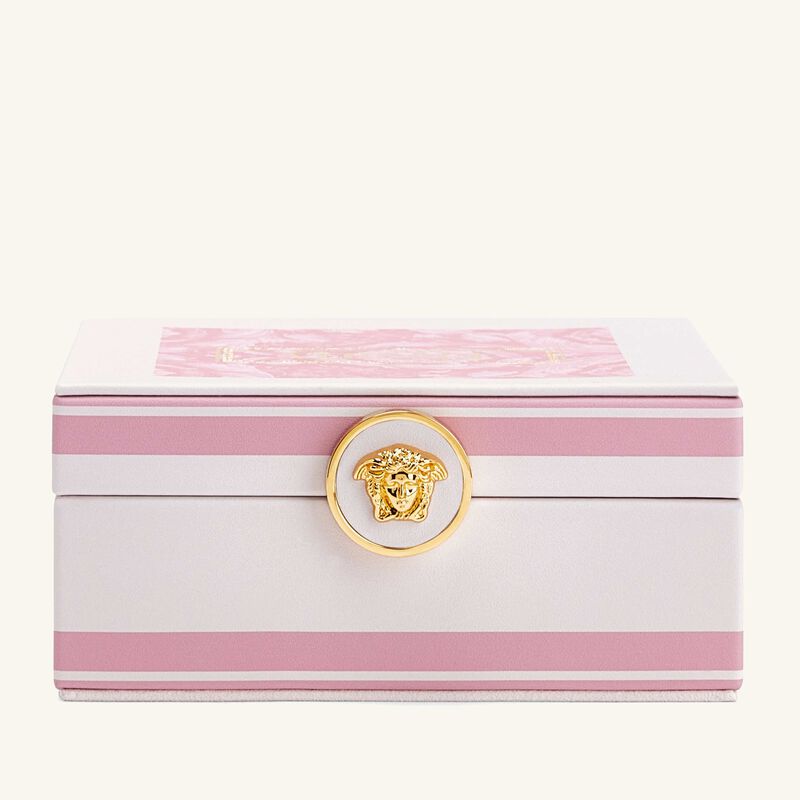 versace barocco jewelry box pink