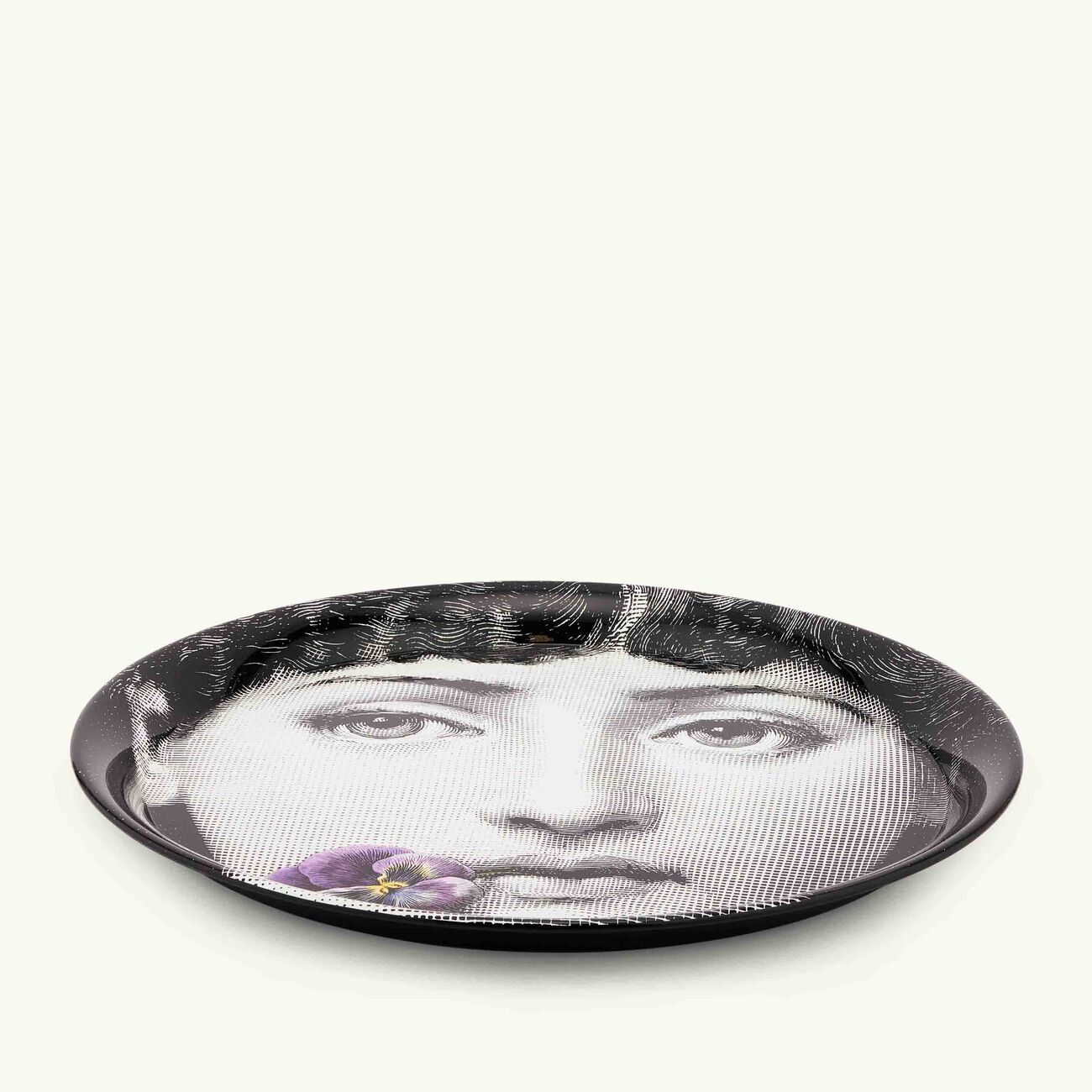 fornasetti tema e variazioni no 137 tray round extra large