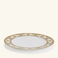 versace i love baroque plate round white 22cm