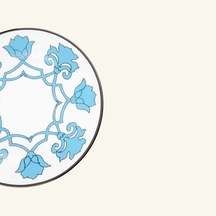 pinto paris jaipur dessert plate round blue 21cm