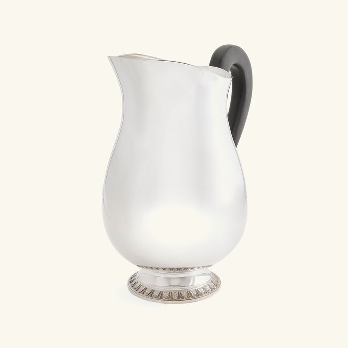 christofle malmaison water pitcher silver plated