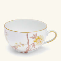 marie daage bouquet de vie tea cup saucer gold