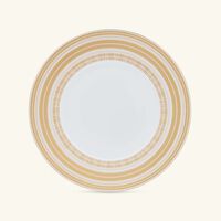 bernardaud canisse dinner plate round gold 27cm
