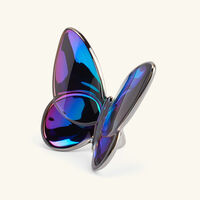 baccarat papillon lucky butterfly figurine mini blue scarabee