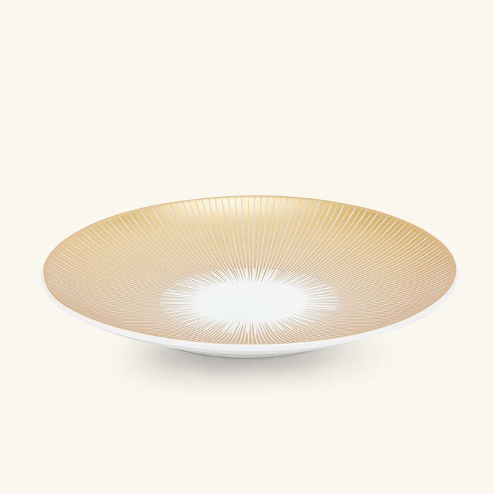 bernardaud sol bread   butter plate round gold 13cm