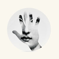 Tema e Variazioni no.15 Wall Plate White fornasetti tema e variazioni no 15 wall plate white