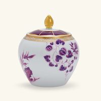 bernardaud prunus bread butter plate round purple 16cm