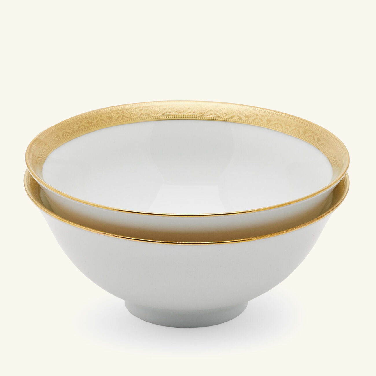 haviland r ves du nil soup bowl green set of 2
