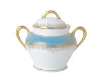 Eden Turquoise Sugar Bowl Eden Turquoise Sugar Bowl, small