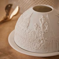 bernardaud paris monuments led lithophanie