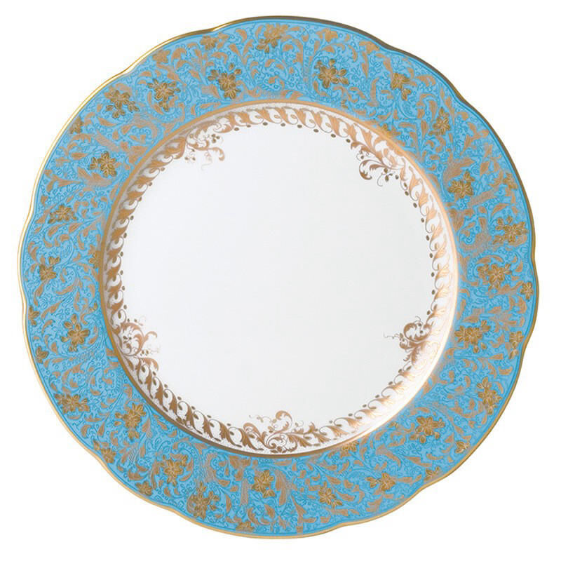 Eden Turquoise Dinner Plate Eden Turquoise Dinner Plate, large
