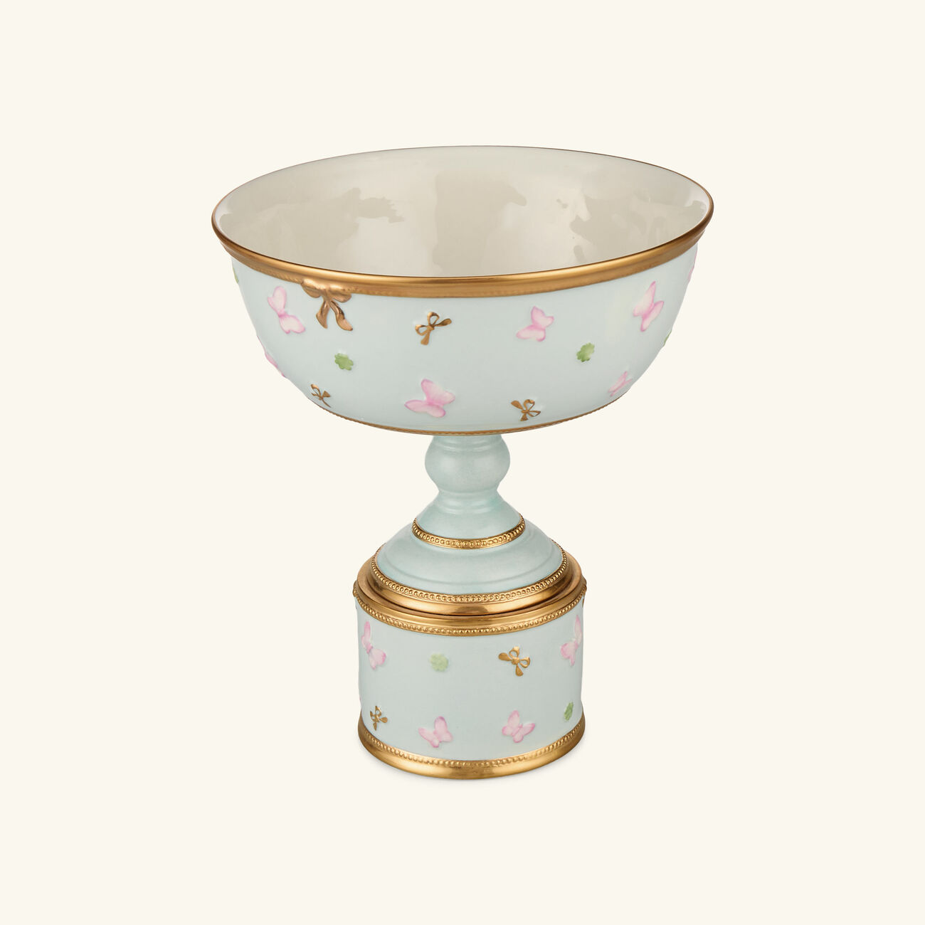 villari blooming butterfly centerpiece blue