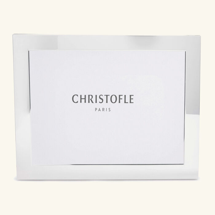 christofle fidelio picture frame silver plated18x24 cm