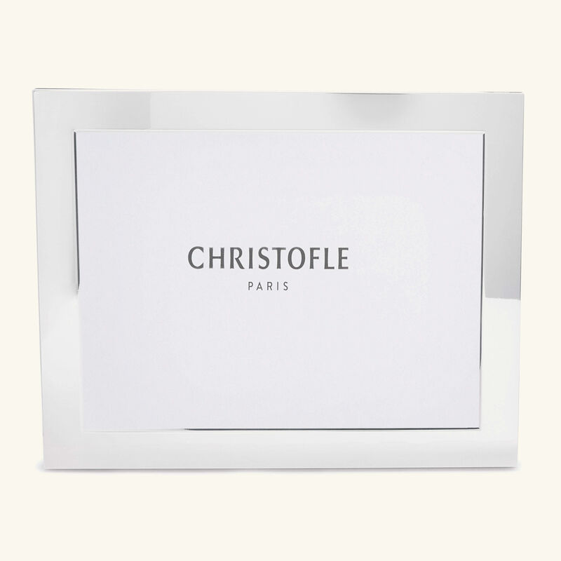 christofle fidelio picture frame silver plated18x24 cm
