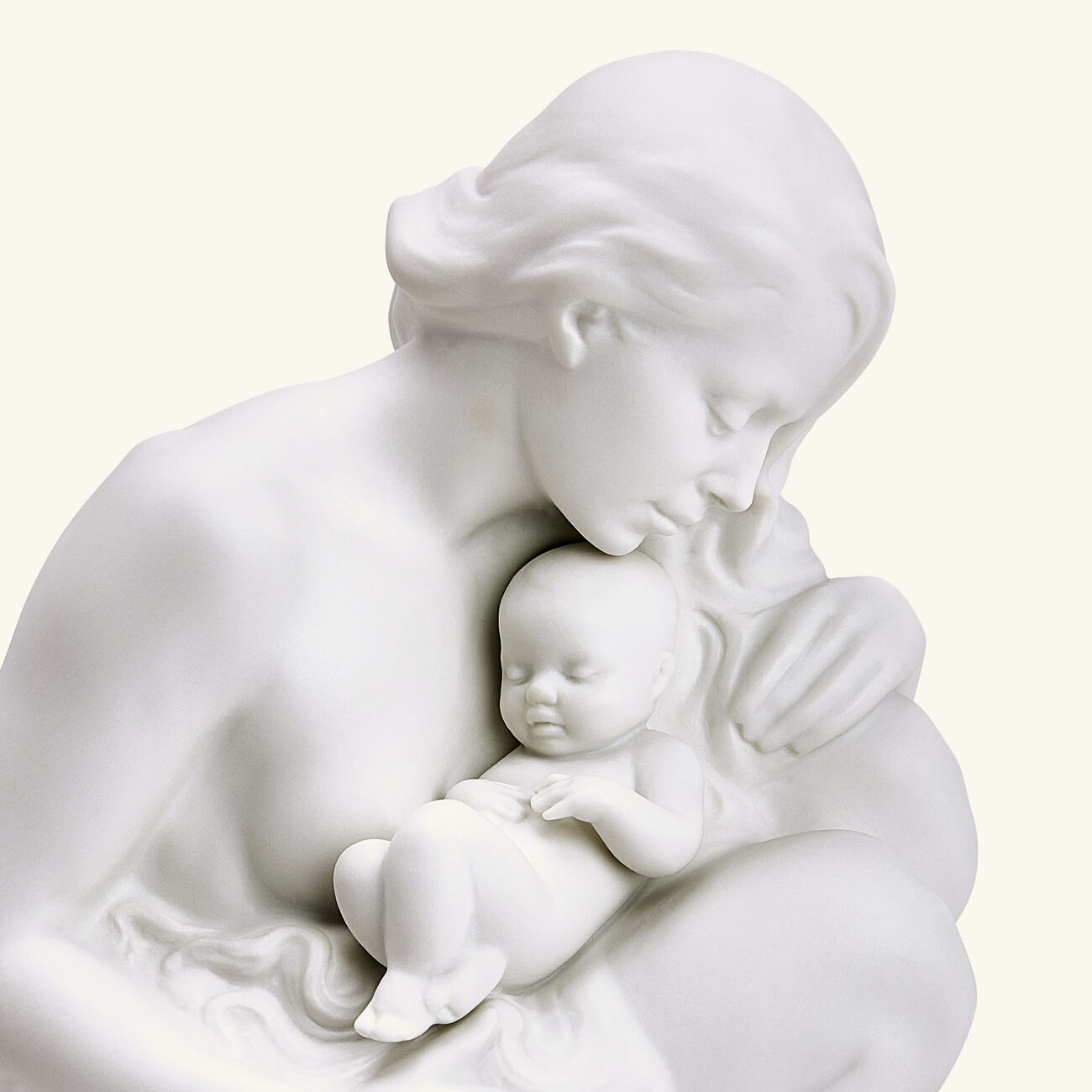 Love's Bond Mother Sculpture Medium White lladro love s bond mother sculpture medium white